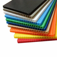 Customized Pp Plastic Corrugated Corflute Sheet